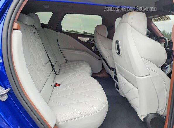 5YM23CS01P9S04351 2023 BMW XM Blue Вид задніх сидінь