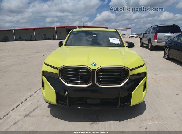 5YM23CS01R9V51522 2024 BMW XM Green ხელსაწყოთა პანელის ხედი