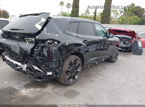 5YM23CS02P9S32496 2023 BMW XM Black Задня права чверть