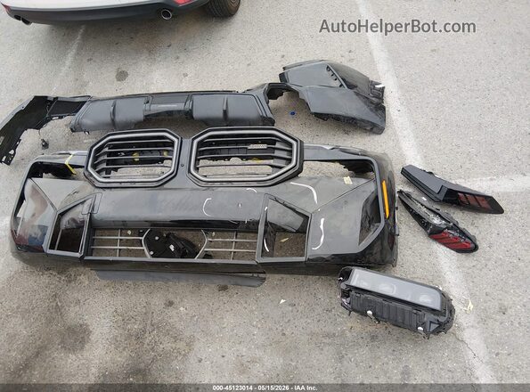 5YM23CS02P9S32496 2023 BMW XM Black Вид щитка приладів
