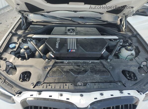 5YM23EC06P9P53473 2023 BMW X4 White Շարժիչի բաժամունքի տեսք