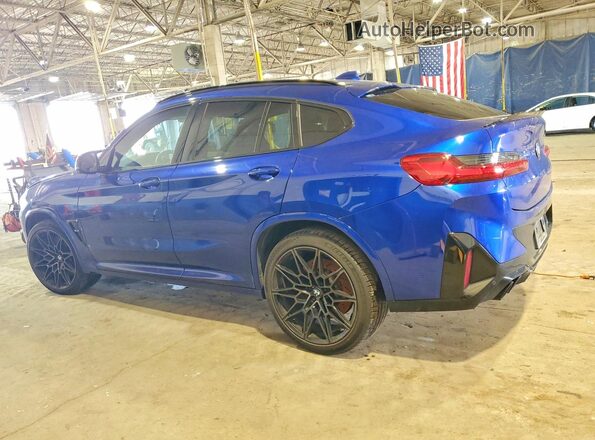 5YM23EC09R9T64944 2024 BMW X4 Blue Tył lewy