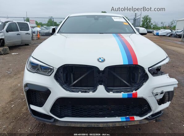 5YMCY0C01N9J04153 2022 BMW X6 M White Rear interior view