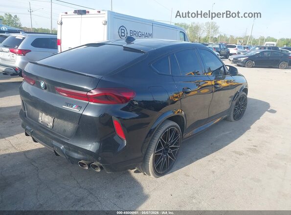 5YMCY0C04M9E65183 2021 BMW X6 M Black Tył prawy