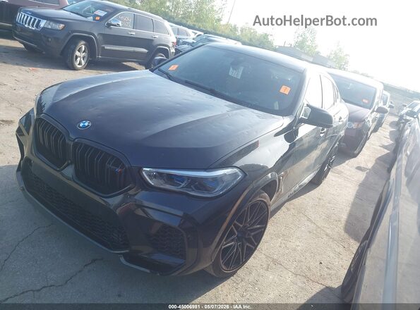 5YMCY0C04M9E65183 2021 BMW X6 M Black Przód lewy