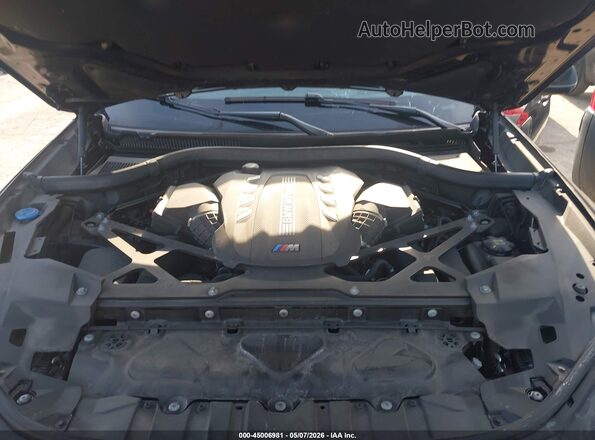 5YMCY0C04M9E65183 2021 BMW X6 M Black Widok z tyłu