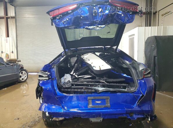 5YMCY0C06M9F10446 2021 BMW X6 Blue Vista trasera