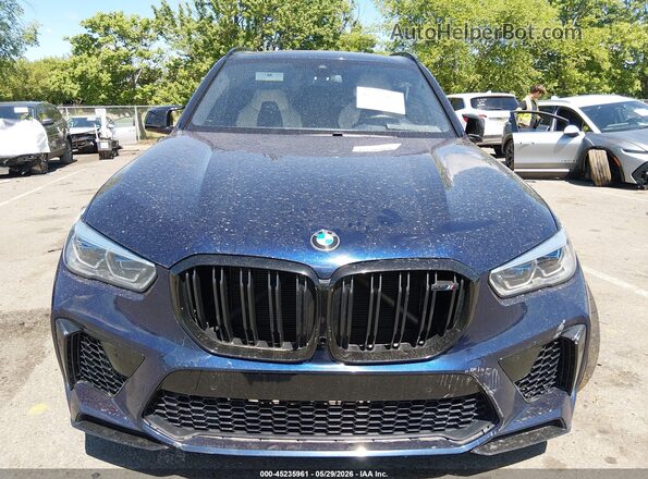 5YMJU0C09L9D07407 2020 BMW X5 Dark Blue Instrument cluster view