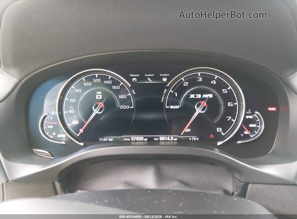 5YMTS0C01LLA57968 2020 BMW X3 Red Вид задніх сидінь