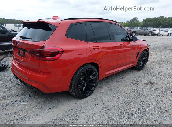 5YMTS0C01LLA57968 2020 BMW X3 Red Задня права чверть
