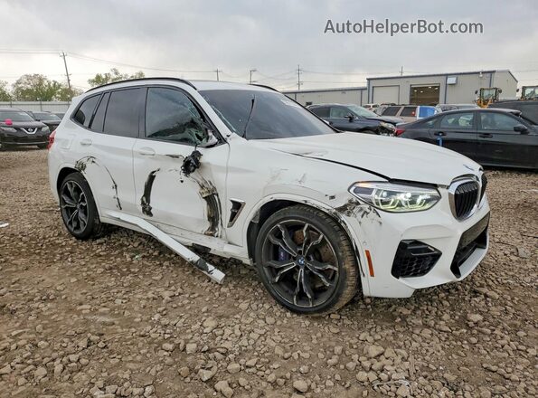 5YMTS0C02LLT10244 2020 BMW X3 White Front right