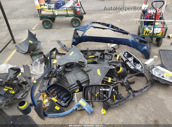 5YMTS0C03L9B70012 2020 BMW X3 Blue Սարքավորումների վահանակի տեսք