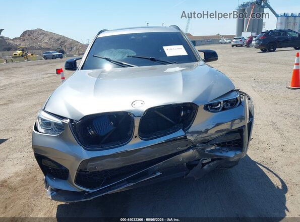 5YMTS0C04LLA57785 2020 BMW X3 Gray Instrument cluster view