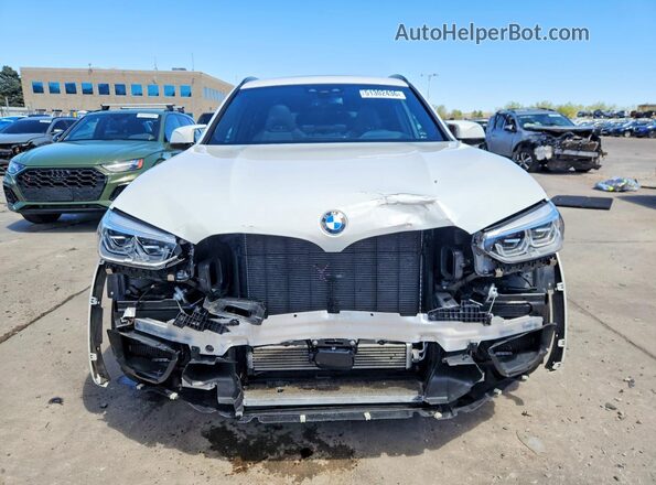 5YMTS0C05M9D81715 2021 BMW X3 White Вид спереду