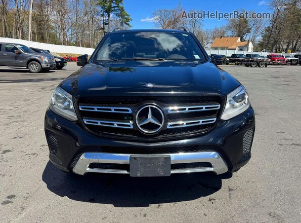 4JGDF6EE1HA758633 2017 MERCEDES-BENZ GLS Black Вид салону спереду
