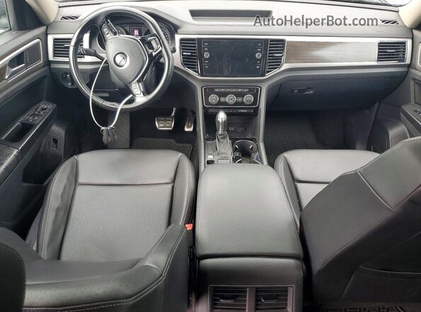1V2SR2CA7JC559994 2018 VOLKSWAGEN ATLAS Gray Widok zestawu wskaźników
