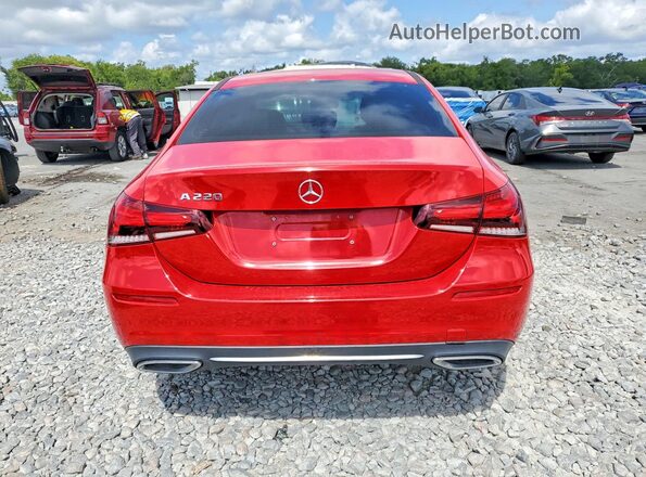 WDD3G4EB2KW022632 2019 MERCEDES-BENZ A Red 