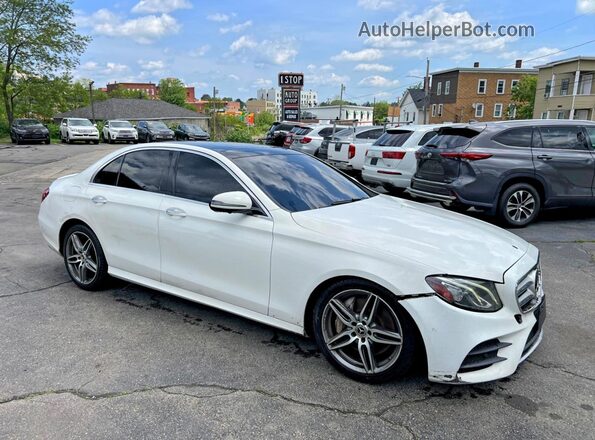WDDZF4KB0KA606543 2019 MERCEDES-BENZ E White Դիմացի տեսք