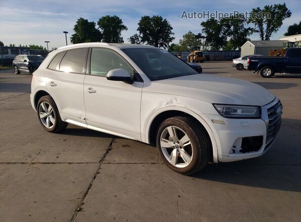 WA1ANAFY5J2150520 2018 AUDI Q5 White წინა ხედი