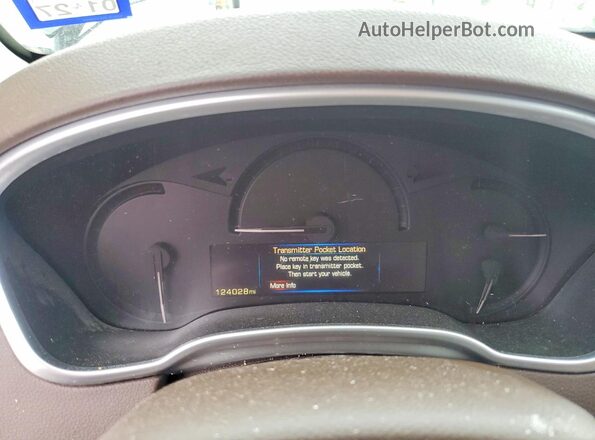 3GYFNBE39GS509382 2016 CADILLAC SRX Blue Vista de los asientos traseros