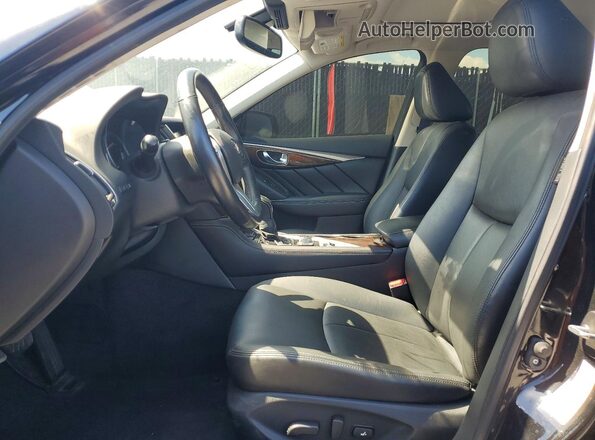 JN1EV7AR4JM440247 2018 INFINITI Q50 Black Առջևի վահանակի տեսք