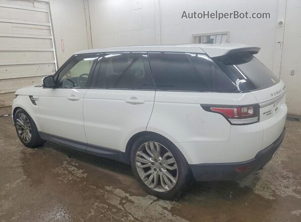 SALWR2PF9GA595319 2016 LAND ROVER RANGE ROVER Белый Задняя правая четверть