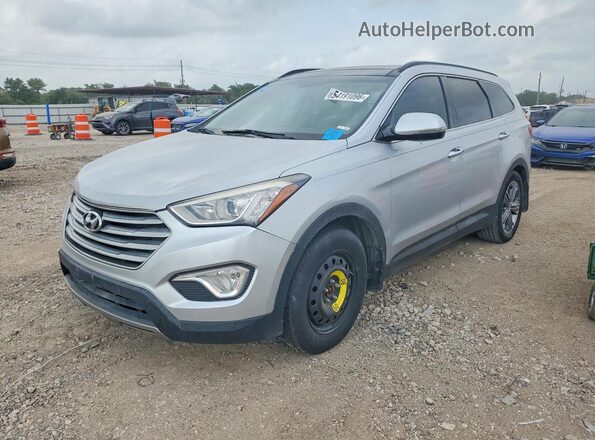 KM8SR4HF5GU156869 2016 HYUNDAI SANTA Silver 
