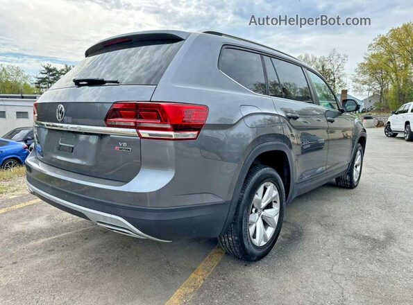 1V2KR2CA9JC505158 2018 VOLKSWAGEN ATLAS Silver 