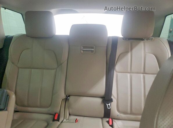 SALWR2PF9GA595319 2016 LAND ROVER RANGE ROVER Белый Вид задней части салона