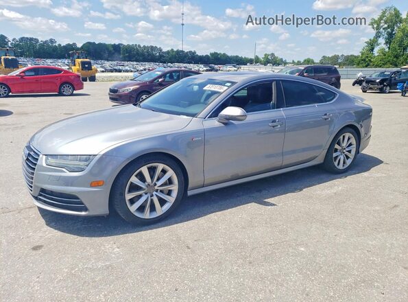 WAUWGAFC7GN005591 2016 AUDI A7 Silver Задня ліва чверть