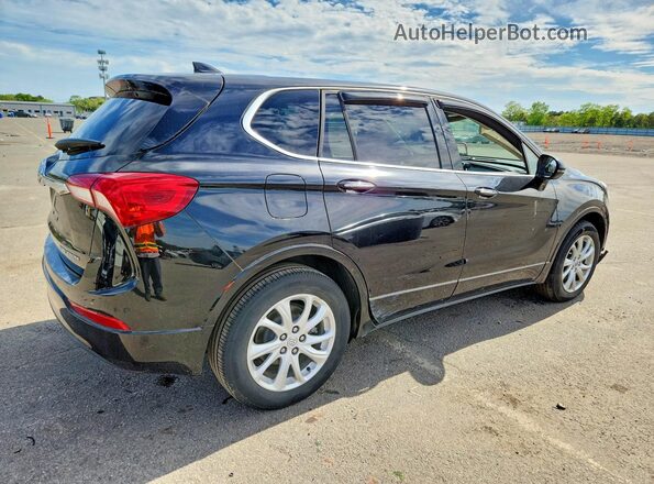 LRBFXBSA3KD009504 2019 BUICK ENVISION Black Front right