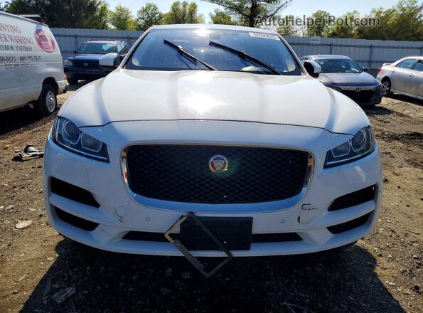 SADCS2FX3KA602139 2019 JAGUAR F-PACE White უკანა ხედი