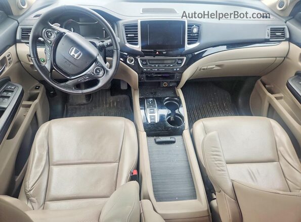 5FPYK3F79LB008792 2020 HONDA RIDGELINE White Вид щитка приладів