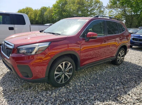 JF2SKAUC2LH480322 2020 SUBARU FORESTER Red 