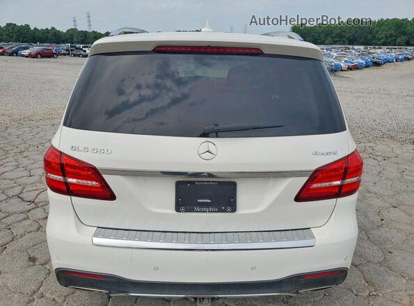 4JGDF7DE9HA890384 2017 MERCEDES-BENZ GLS White წინა სალონის ხედი