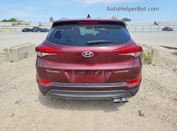 KM8J33A22GU222535 2016 HYUNDAI TUCSON Red 