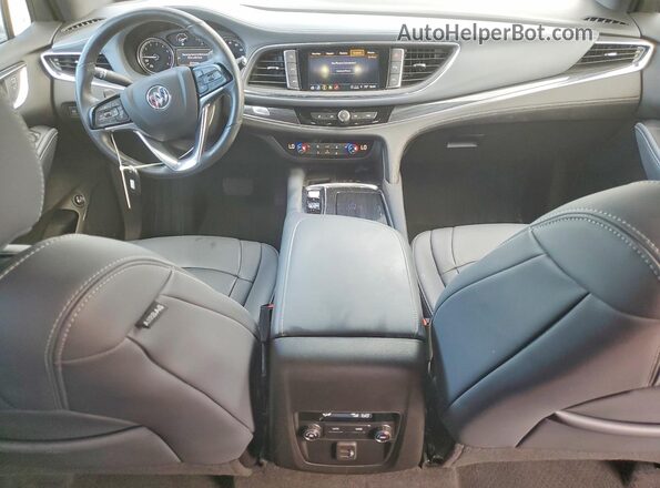 5GAEVAKWXPJ259390 2023 BUICK ENCLAVE Silver ხელსაწყოთა პანელის ხედი