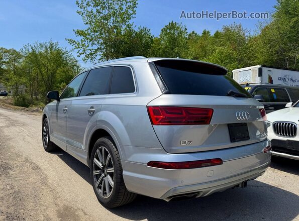 WA1LAAF78HD004851 2017 AUDI Q7 Silver წინა მარჯვენა
