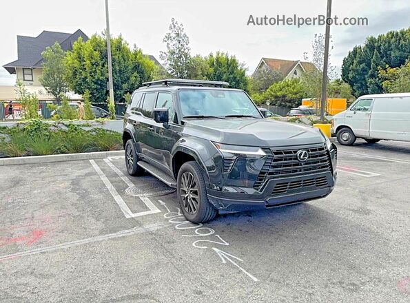 JTJTBCDX9S5070972 2025 LEXUS GX Зеленый Задняя левая четверть