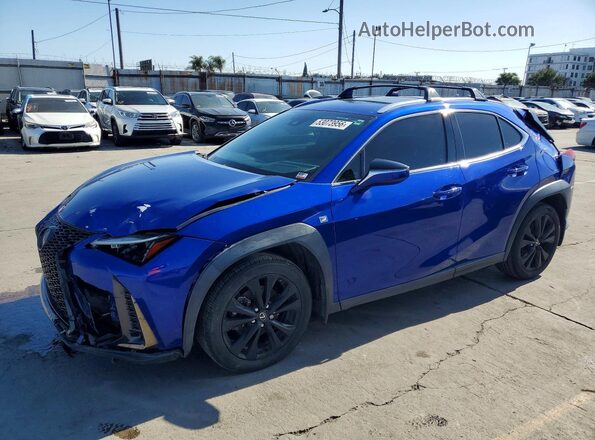 JTHY3JBH8K2017377 2019 LEXUS UX Blue 