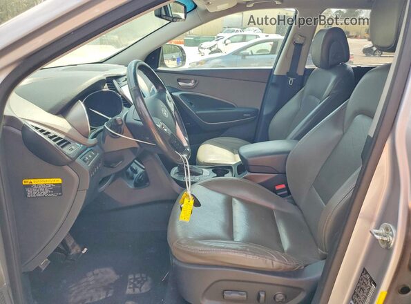 KM8SRDHF1GU157016 2016 HYUNDAI SANTA FE Silver Vista del salpicadero