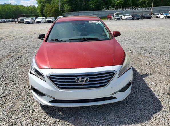 5NPE24AF7HH515330 2017 HYUNDAI SONATA Red 