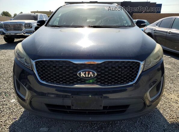 5XYPG4A56JG360932 2018 KIA SORENTO Blue 