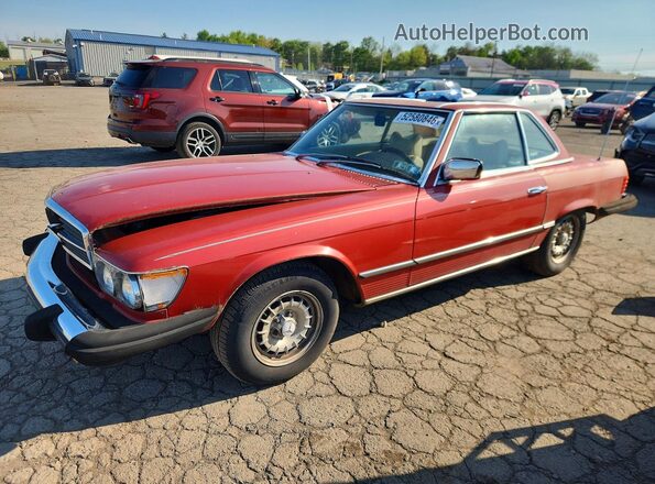 10704412048647 1978 MERCEDES-BENZ 450 Red Tył lewy