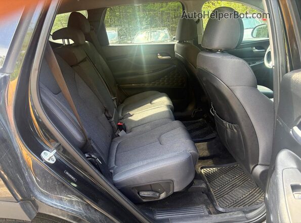 5NMS2CAD6KH085144 2019 HYUNDAI SANTA Black Vista interior delantera