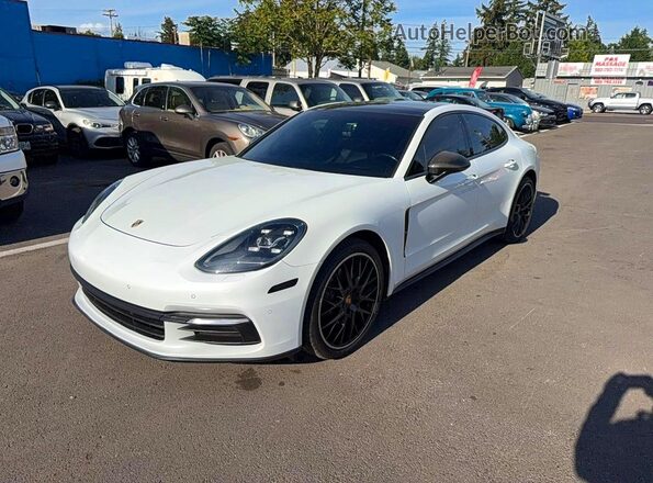WP0AA2A71HL103883 2017 PORSCHE PANAMERA White Tył prawy