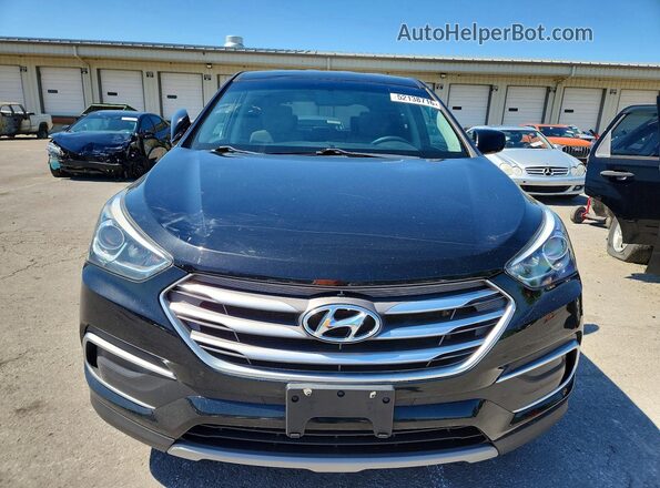5NMZT3LB9JH091039 2018 HYUNDAI SANTA Black 