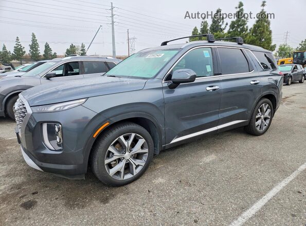 KM8R44HE5NU350366 2022 HYUNDAI PALISADE Gray Задня ліва чверть