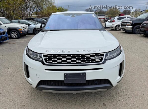 SALZP2FX7LH075196 2020 LAND ROVER RANGE ROVER White VIN sticker view