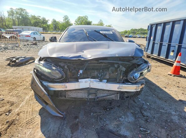 1HGCV2F53JA010080 2018 HONDA ACCORD Gray Հետևի տեսք